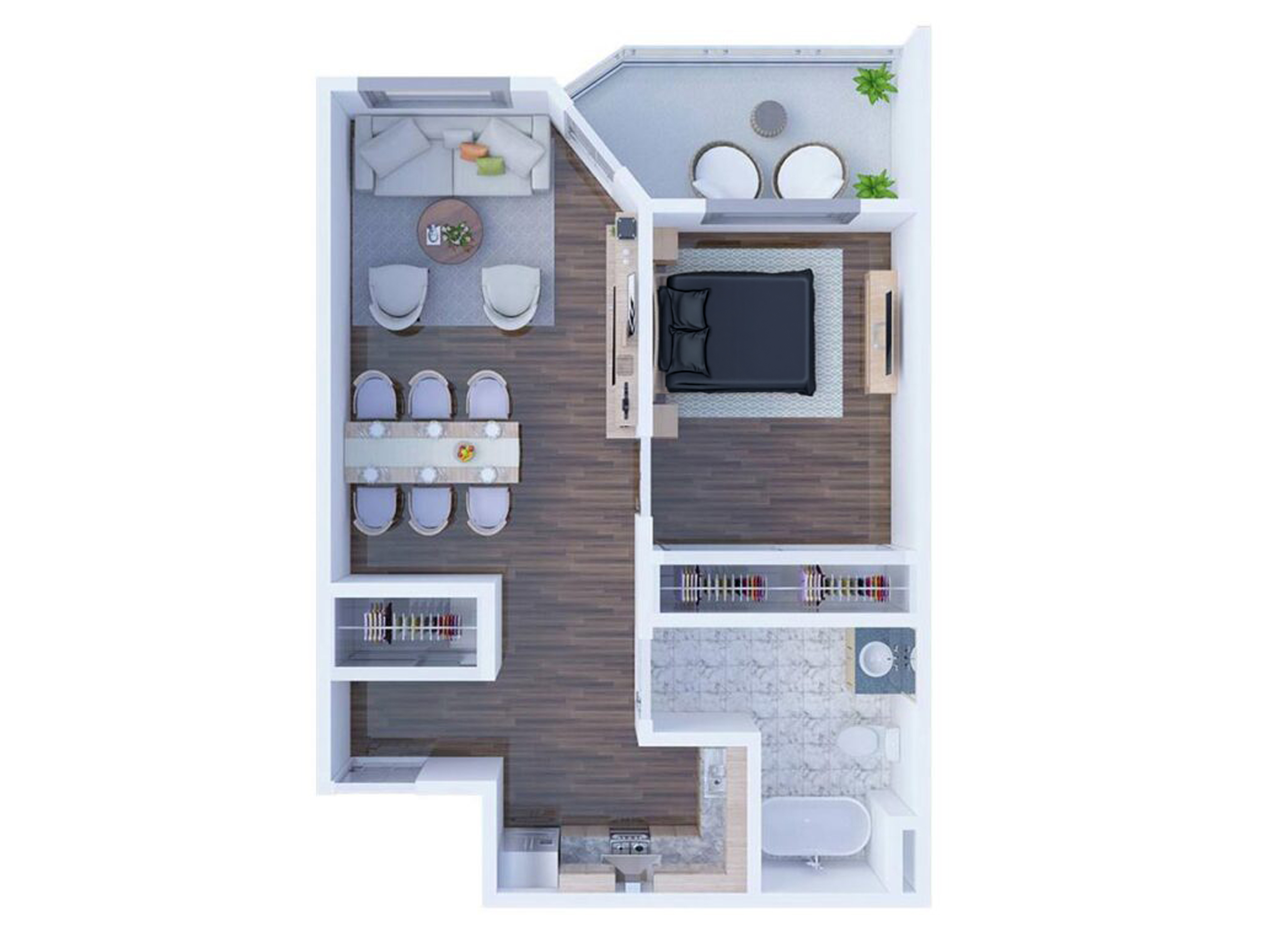 Two Bedroom C1